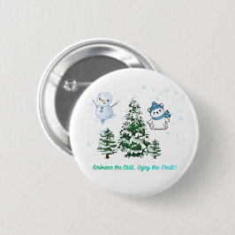Aufregender Winter Button