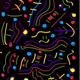 Aufregung der Wall Art Leinwanddruck