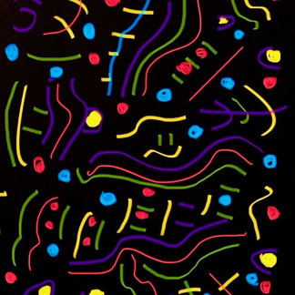 Aufregung der Wall Art Leinwanddruck