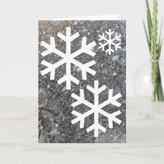 Aufregung Feiertagskarte (Vorderseite)