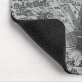 Aufrichten des alten ägyptischen Obelisk Mousepad (Ecke)