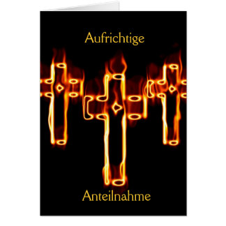 Aufrichtige Anteilnahme