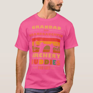 Aufrichtige Enkelin Opa Kumpels fürs Leben Bogen T-Shirt