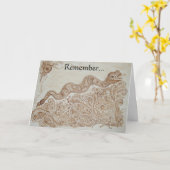 Aufrichtiges Beileid Karte (Gelbe Blume)