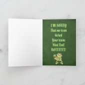 AUFRICHTIGES BEILEID KARTE (Innenseite)