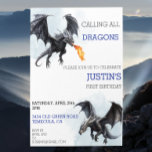 Aufruf aller Drachen zum Geburtstag Wasserfarbe Einladung<br><div class="desc">Dieses Design kann in dem Bereich personalisiert werden, der durch das Ändern des Fotos und/oder Textes zur Verfügung gestellt wird. Sie können auch angepasst werden, indem Sie auf Vorlage personalisieren klicken und dann auf die Schaltfläche klicken, um weitere Optionen anzupassen, um die Hintergrundfarbe zu löschen oder zu ändern, Text hinzuzufügen,...</div>
