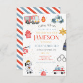 Aufruf aller Einheiten zum Geburtstag Einladung (Vorne/Hinten)