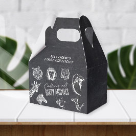 Aufruf aller Party Chalkboard Geburtstag Geschenkschachtel