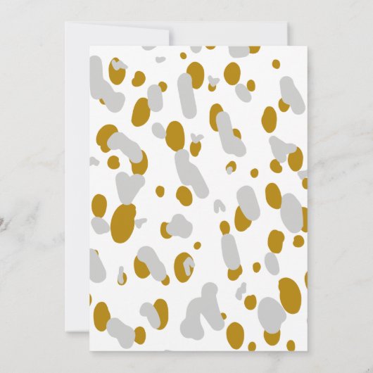 Aufruf aller Party Tiere Elephant Safari Geburtsta Einladung (Rückseite)