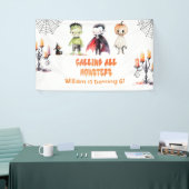 Aufruf an alle Monster Halloween-Kostüm-Party Banner (Messeveranstaltung)