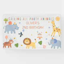 Aufruf an alle Partytiere Safari Zoo Geburtstag