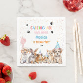 Aufruf an alle Pfleger Geburtstagsparty Serviette (Beispiel)