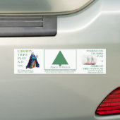 Aufruf an Himmels-Freiheits-Baum-Flagge, Autoaufkleber (Auf Auto)