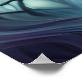 Aufruf der Forest AI Fantasy Digital Art Print Poster (Ecke)