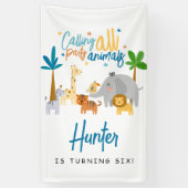 Aufruf der Geburtstagspartei aller Party Banner (Vertikal)