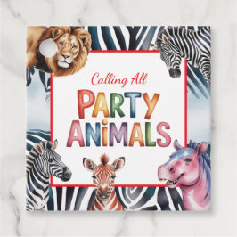 Aufruf der Geburtstagspartei aller Party Geschenkanhänger