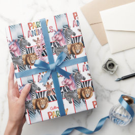 Aufruf der Geburtstagspartei aller Party Geschenkpapier