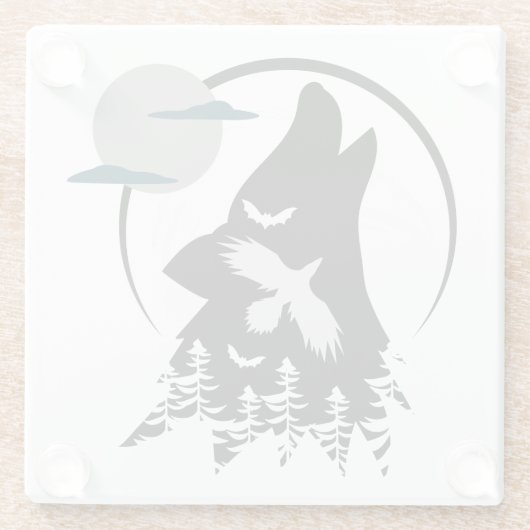 Aufruf der wilden.w glasuntersetzer (Rückseite)