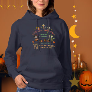 Aufruf des Halloween-T - Shirt aller Monster