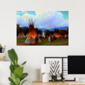 Aufruf des Rates zum Feuer und zum Twilight von Kr Poster (Heimbüro)