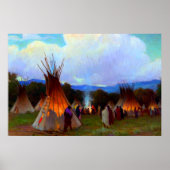 Aufruf des Rates zum Feuer und zum Twilight von Kr Poster (Vorne)