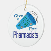 Aufruf für Apotheker Keramik Ornament (Links)