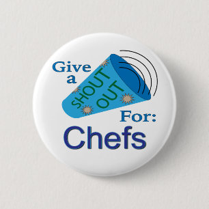 Aufruf für Köche Button