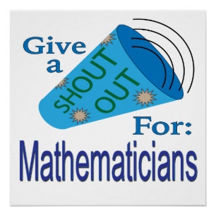 Aufruf für Mathematiker Poster