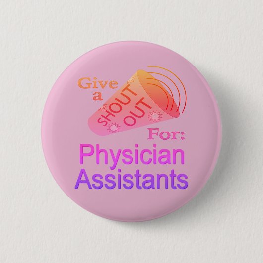Aufruf für Physician Assistants Button (Vorderseite)