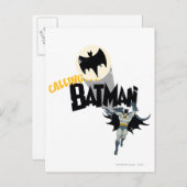 Aufruf von Batman Graphic Postkarte (Vorne/Hinten)