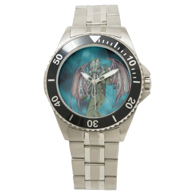Aufruf von Cthulhu Lovecraft Mythos Armbanduhr (Vorderseite)