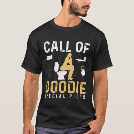 Aufruf von Doodie Special Plops T-Shirt (Vorderseite)