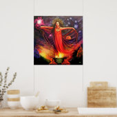 Aufruf von Lisa Iris Poster (Küche)