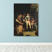 Aufruf zu den letzten Opfern des Terrors 2 Leinwanddruck (Insitu (Holzboden))