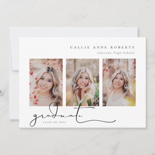 Aufruf zum Abschluss von Skripten Einladung (Vorderseite)