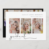 Aufruf zum Abschluss von Skripten Einladung (Vorne/Hinten)