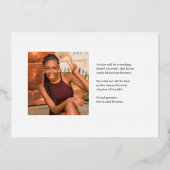 Aufruf zum Abschluss von Skripten Folieneinladung (Rückseite)