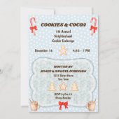 Aufruf zum Feierlichen Cookie-Austausch Einladung (Vorderseite)