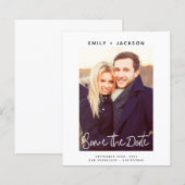 Aufruf zum Foto "Save the Date mit budgetärer Schr (Vorne/Hinten)