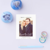 Aufruf zum Foto "Save the Date mit budgetärer Schr Flyer (Einzeln)