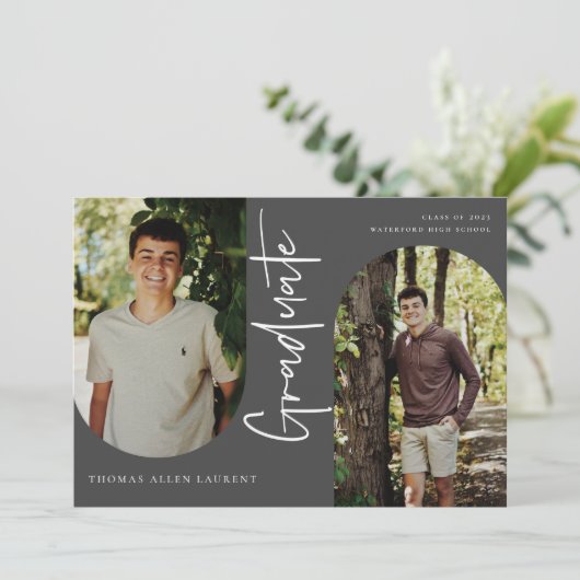 Aufruf zum Foto "Scripte Graduate Arched Frame 4" Ankündigung (Stehend Vorderseite)