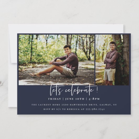 Aufruf zum Foto "Scripte Graduate Arched Frame 4" Ankündigung (Rückseite)