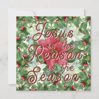 Aufrufe - Jesus ist der Grund Einladung