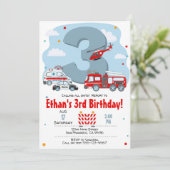 Aufrufen aller Einheiten, Einladung der Notfallsta (Stehend Vorderseite)