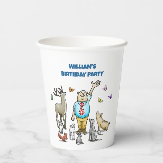 Aufrufen aller Party Pappbecher (Rückseite)