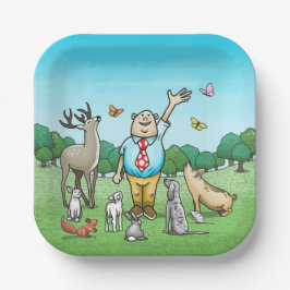 Aufrufen aller Party Pappteller