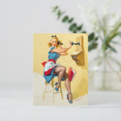 Aufrufen von Button Postkarte (Stehend Vorderseite)