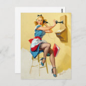 Aufrufen von Button Postkarte (Vorne/Hinten)