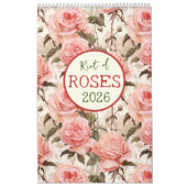 Aufruhr der Rose 2026 Kalender (Titelbild)