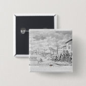 Aufruhr der silk Arbeitskräfte von Lyon Button (Vorne & Hinten)